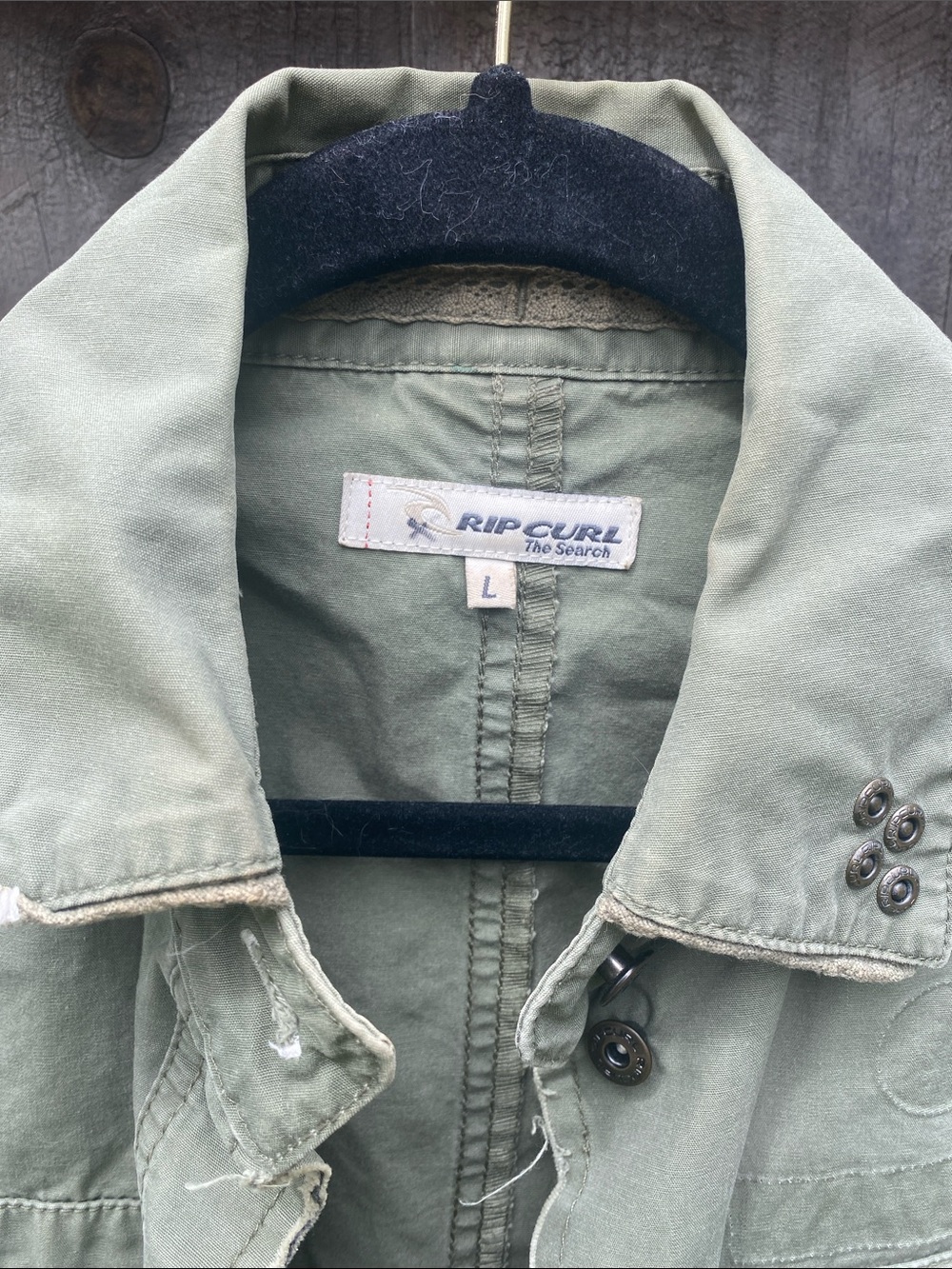 Rip Curl Women’s Sage Green Jean Jacket